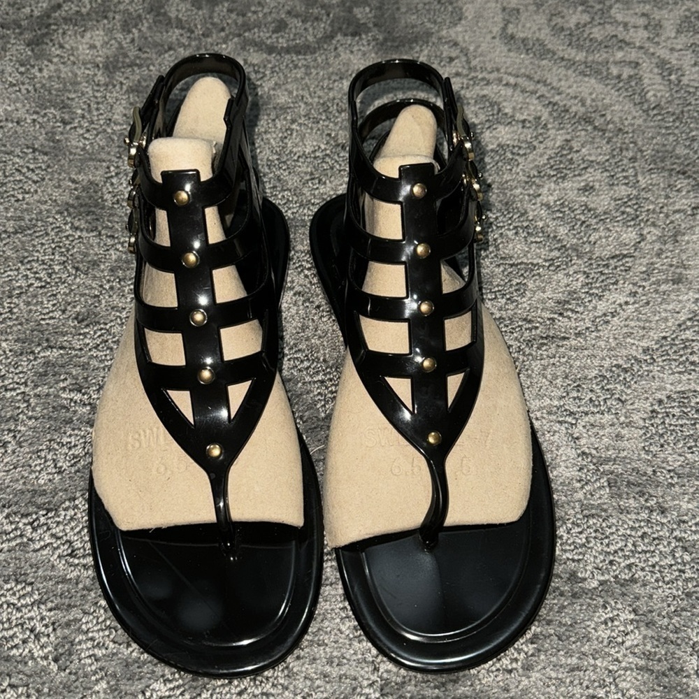 •Jimmy Choo jelly gladiator sandals•​